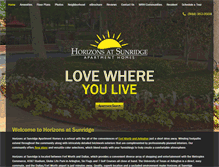 Tablet Screenshot of horizonsatsunridge.com